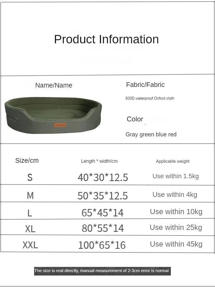 Waterproof Dog Bed