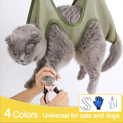 Cat or Small Dog Grooming Hammock