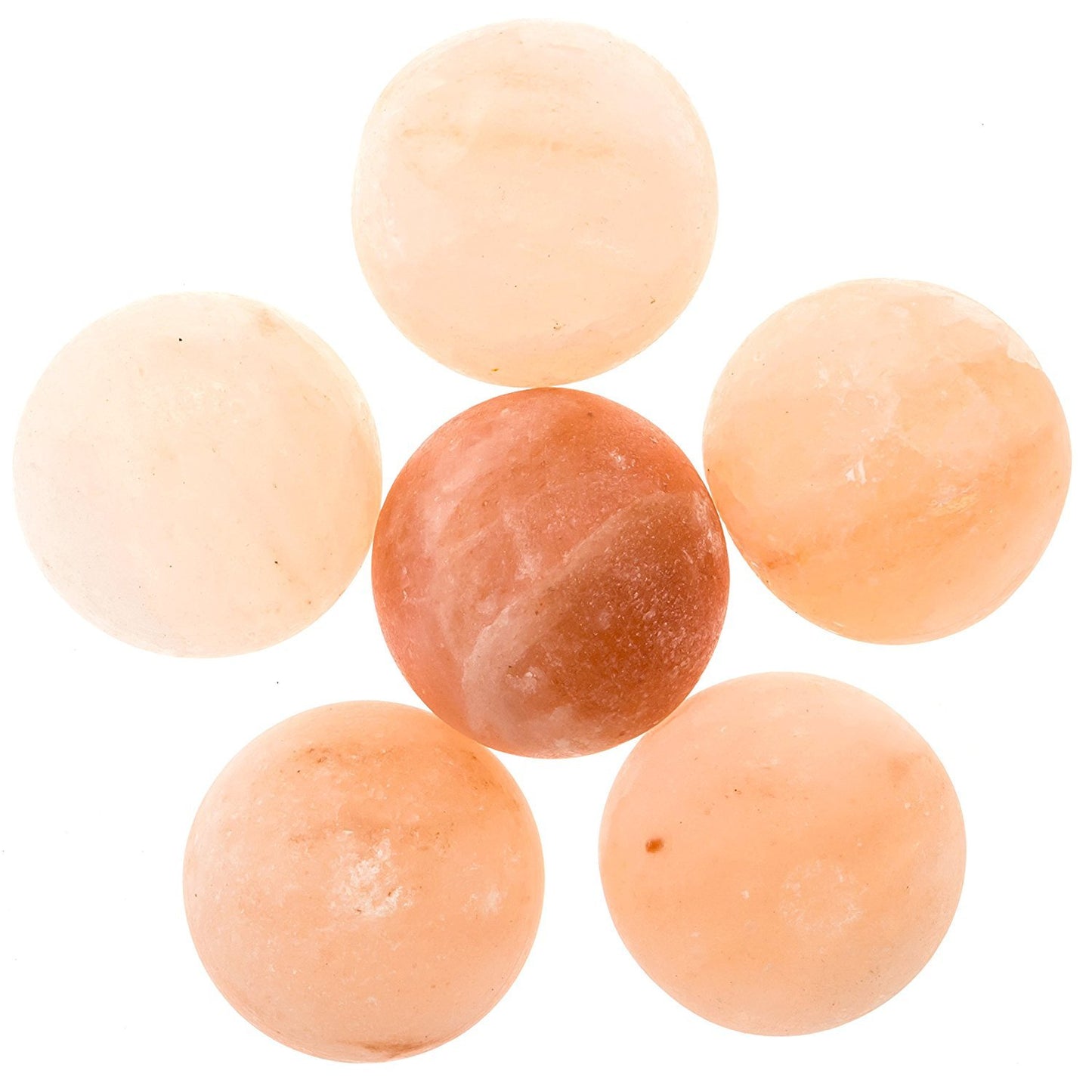 Himalayan Salt Bowl Lamp with Massage Balls