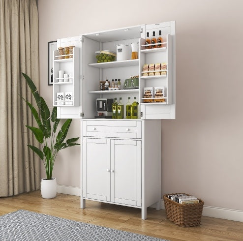 Free-Standing Kitchen Pantry
