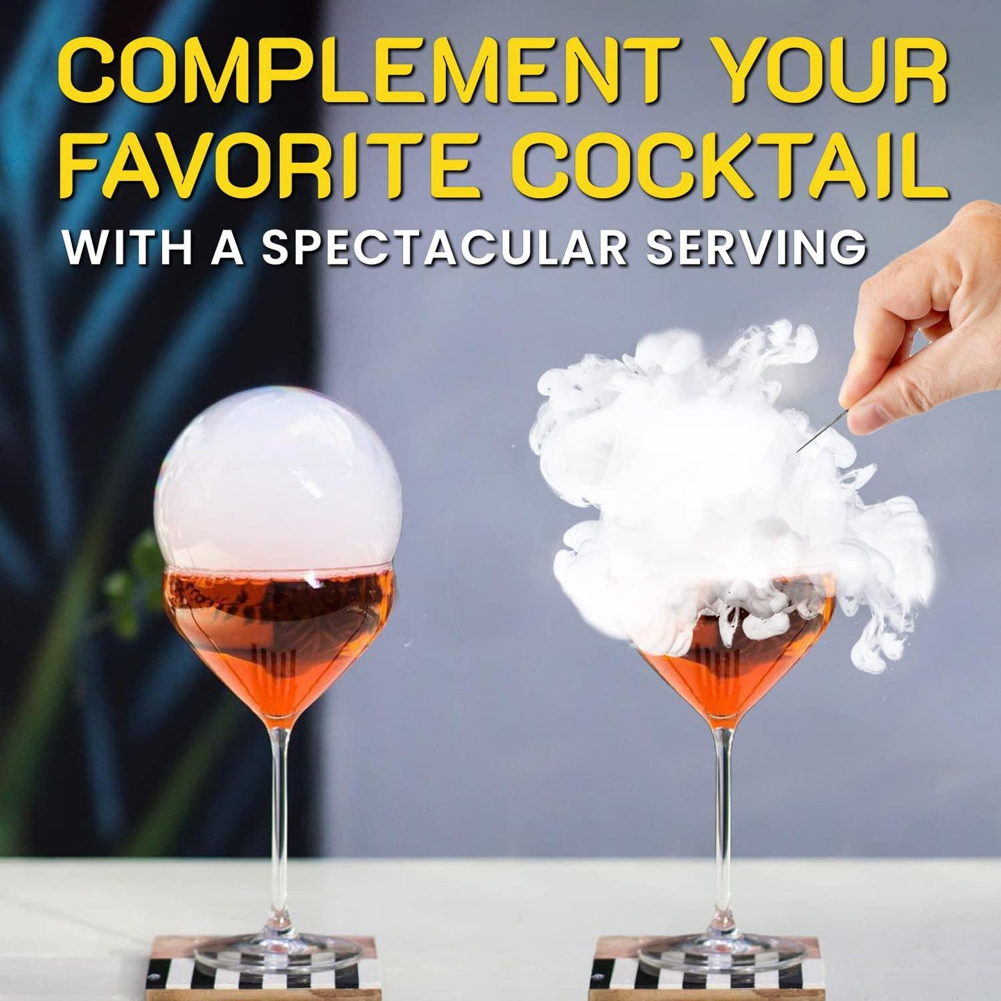 Smoking Gun Cocktail Bubble Kit