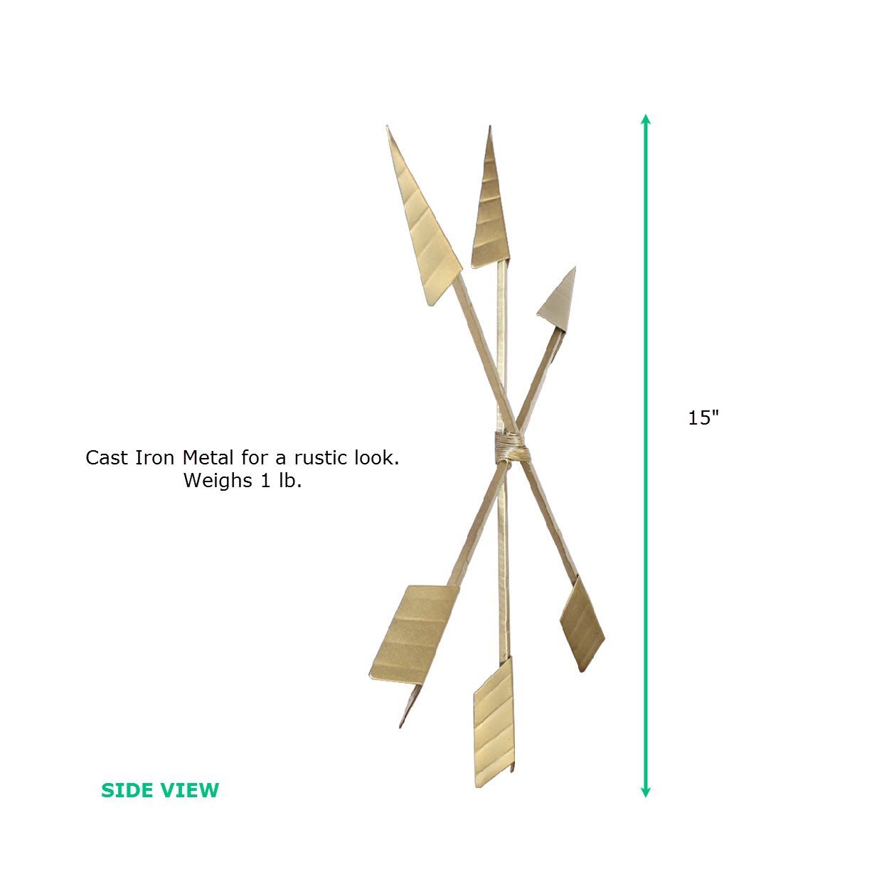 Golden Arrow Wall Art