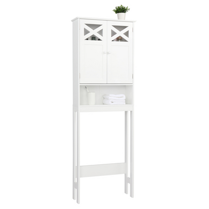 Over-the-Toilet Standing Storage Cabinet