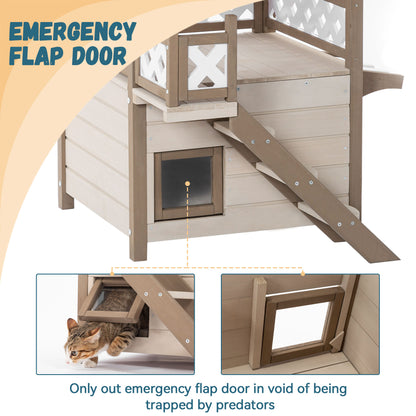 2-Story Cat House