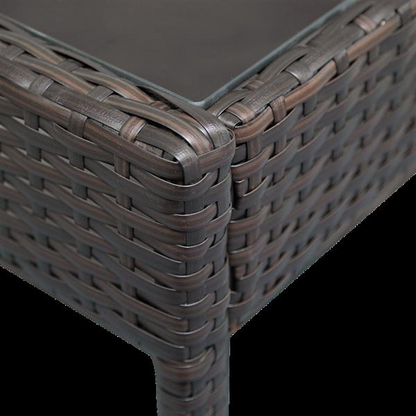 4-Piece Rattan Patio Furniture Set