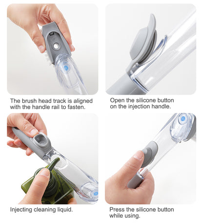 Soap Dispensing Scrubber
