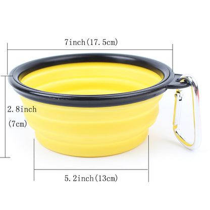 Collapsible Pet Food Bowl