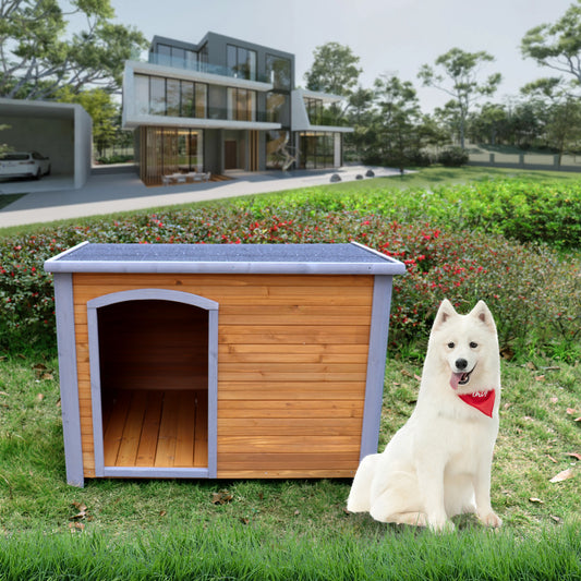 Solid Wood Dog House