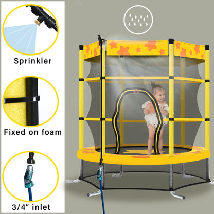 55" Children's Trampoline with Mister