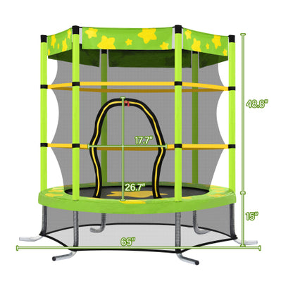 55" Children's Trampoline with Mister