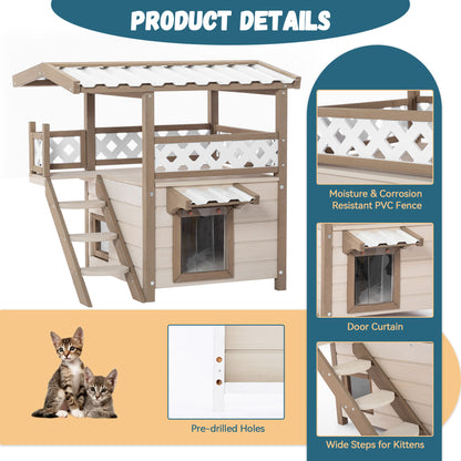 2-Story Cat House