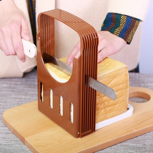Foldable Bread Slicing Tool