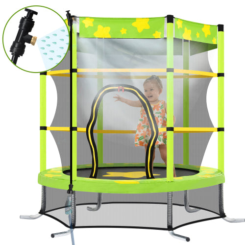 55" Children's Trampoline with Mister