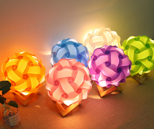 Jigsaw Puzzle Lamp