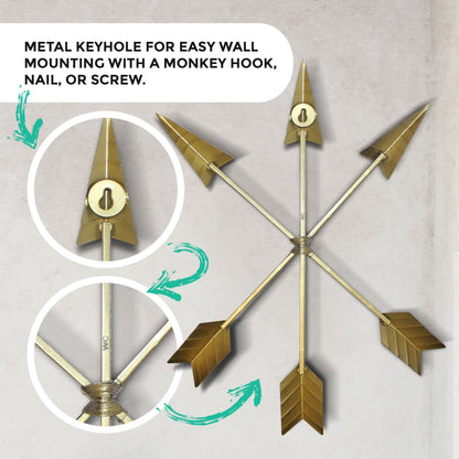 Golden Arrow Wall Art