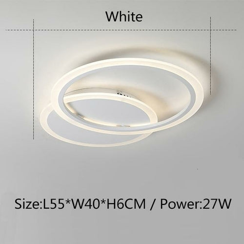 LED Ring Light Chandelier