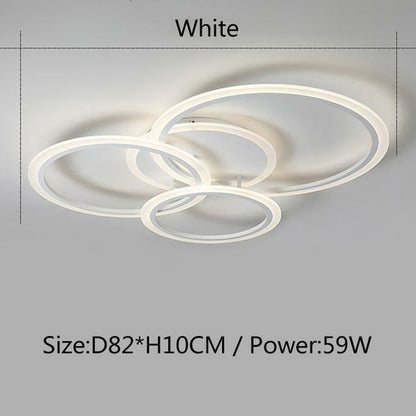 LED Ring Light Chandelier