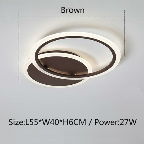 LED Ring Light Chandelier