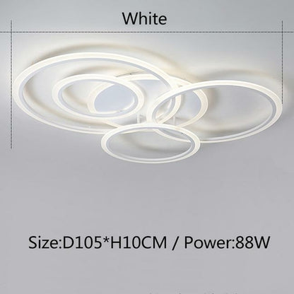 LED Ring Light Chandelier